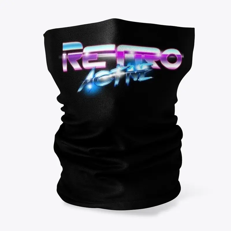 Retro Active Logo Face cover