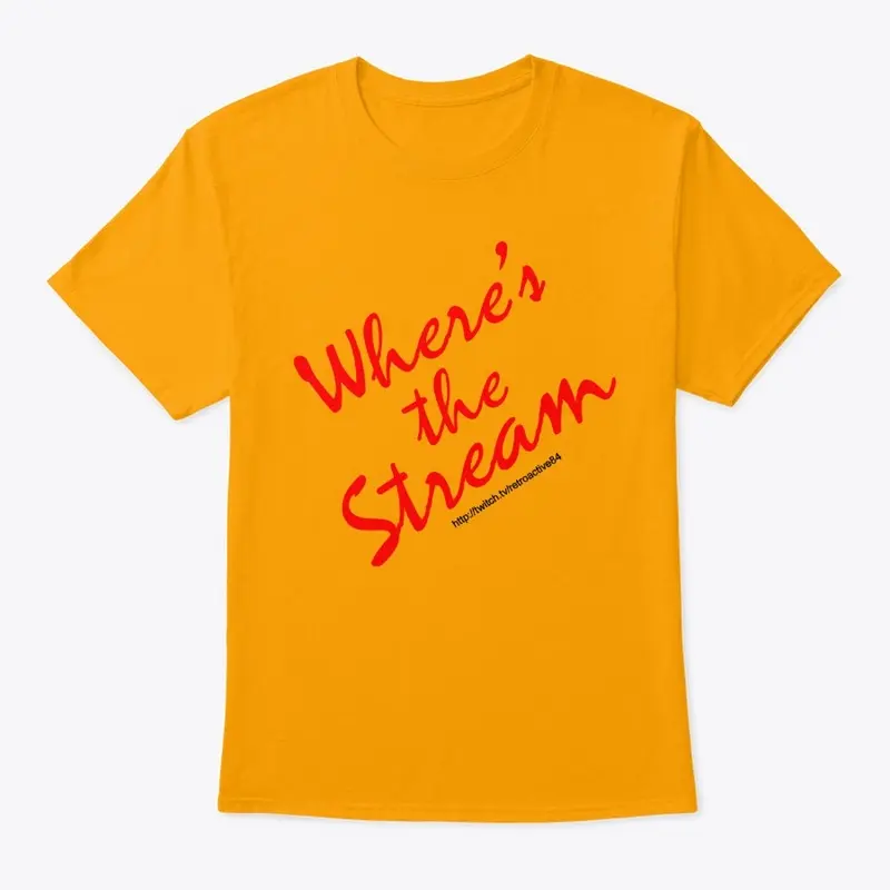 Where's the Stream Spoof Shirt