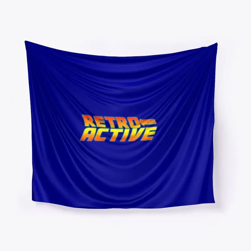 Retro to the Future Tapestry