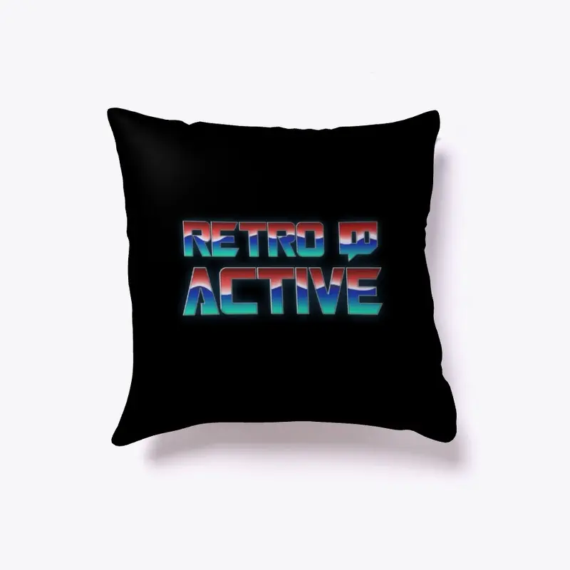 Retro Former Spoof Pillow